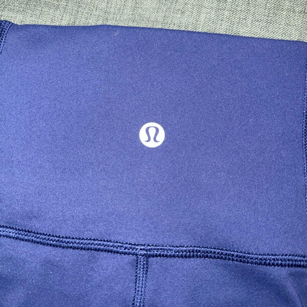 lululemon athletica Blue flare leggings 33”inseam